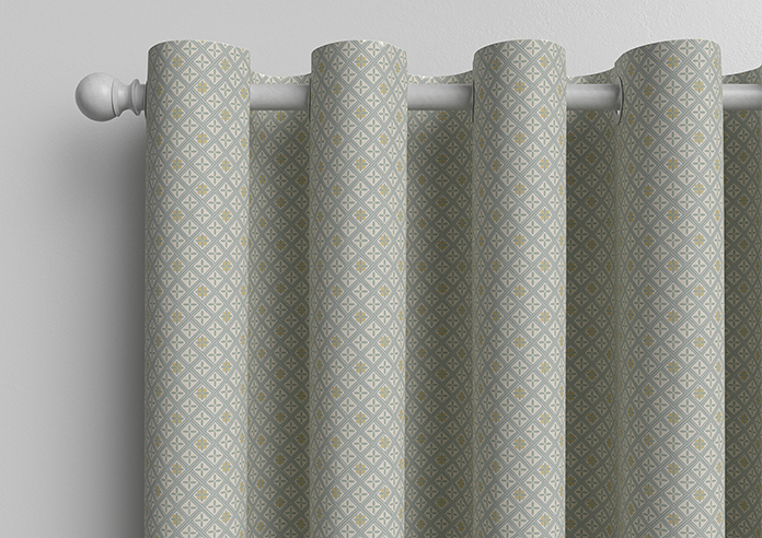 Rae Trellis, Frost - Made to Measure Curtains - Image 12